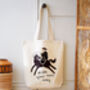 Ride Your Own Way Canvas Shopping Tote Bag, thumbnail 1 of 3