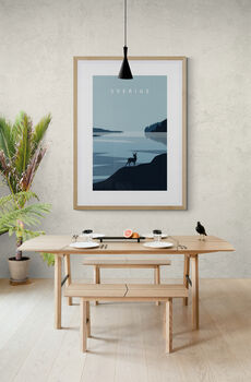 Sweden Landscape Scandinavian Art Print, 2 of 4