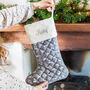 Personalised Handmade Quilted Stocking, thumbnail 2 of 9