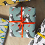 Luxury Bird And Animal Birthday Wrapping Paper, thumbnail 6 of 8