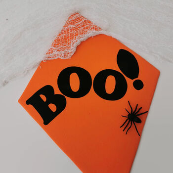 Boo Halloween Sign, Kite Wall Sign, 4 of 12