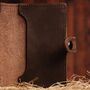 Personalised Leather Slim Pop Up Wallet, thumbnail 7 of 7