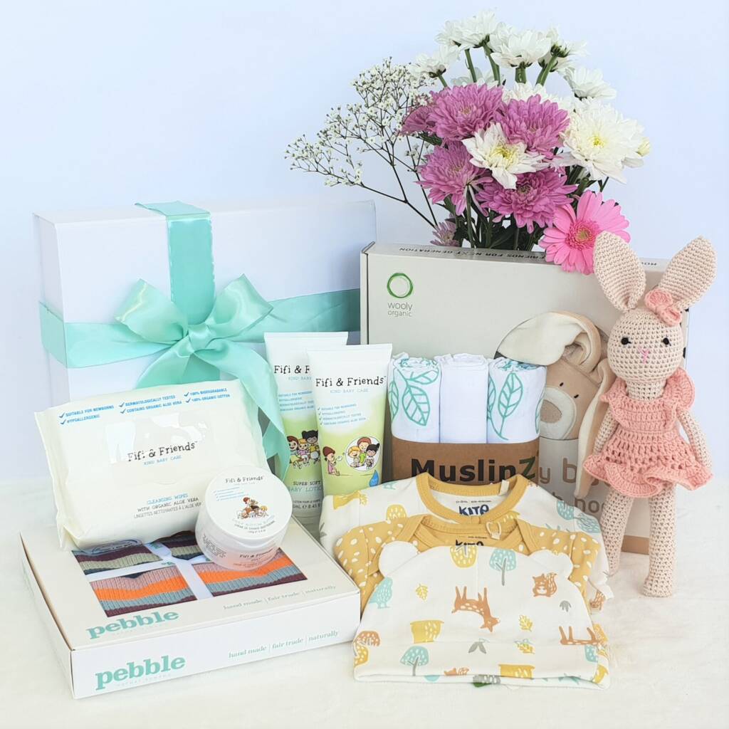 To The World Deluxe New Baby Gift Box By Natural Baby Box