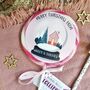 Personalised Company Merry Christmas Snowglobe Lollipop, thumbnail 1 of 3