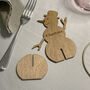 Personalised Snowman Place Setting, thumbnail 2 of 6