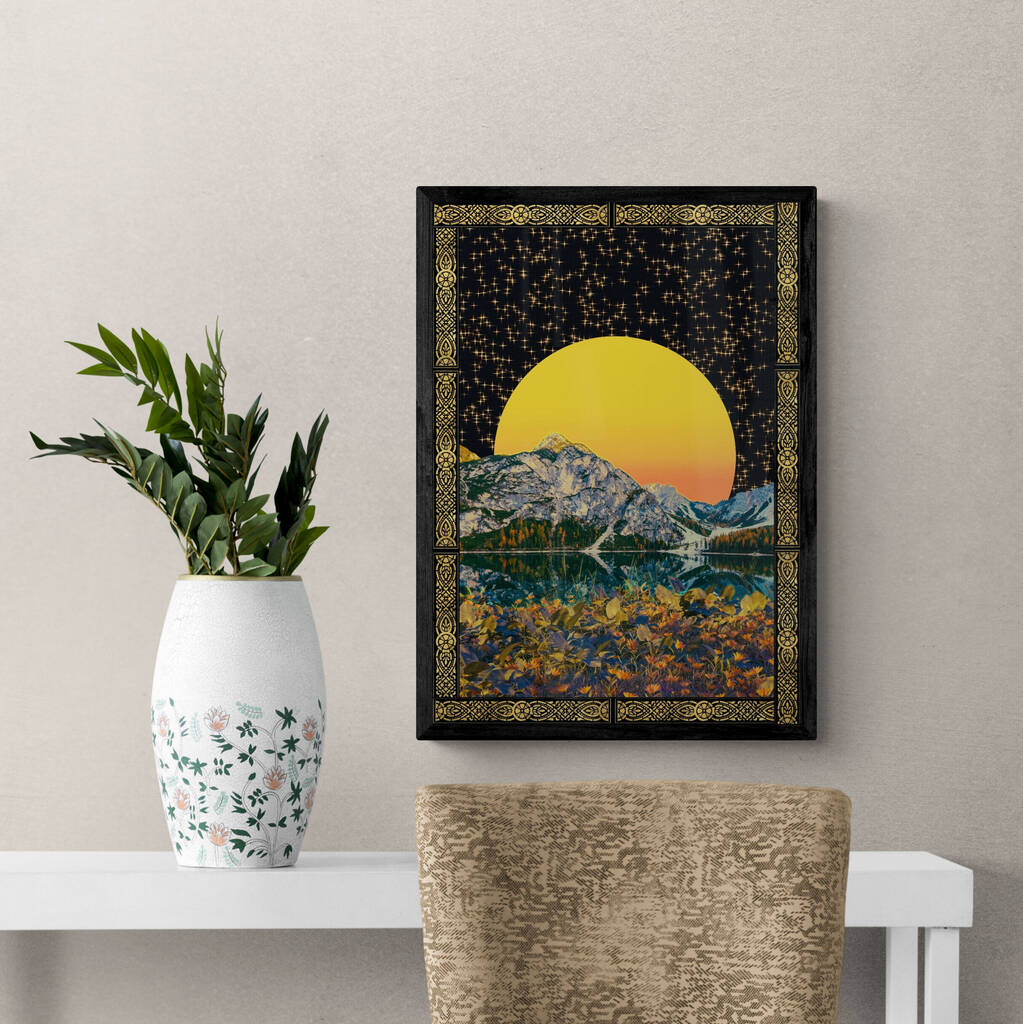 Sun And Stars, Giclée Paper, 1 of 12