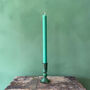 Verdigris Candle Holder, Austen, thumbnail 7 of 9