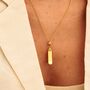18ct Gold Skateboard Charm Necklace, thumbnail 3 of 7
