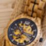 Venice Automatic Mechanical Movement Wooden Watch For Him, thumbnail 4 of 7