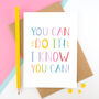 You Can Do It Card, thumbnail 1 of 7