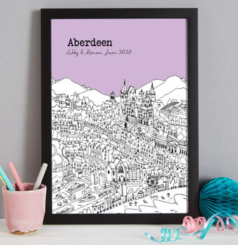 Personalised Aberdeen Print, 7 of 9