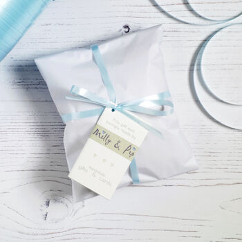 Personalised Hanging Heart Gift For 2nd Or Any Anniversary, 12 of 12