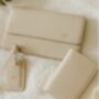 Personalised Travel Wallet Grained Leather Vegan, thumbnail 10 of 12