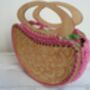 Handmade Ladies Handbag With Wood Detail, thumbnail 2 of 6