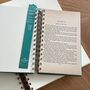 'Princess Anne' Upcycled Notebook, thumbnail 4 of 4