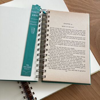 'Princess Anne' Upcycled Notebook, 4 of 4