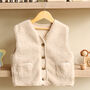 Personalised Baby And Toddler Sherpa Vest, thumbnail 7 of 12