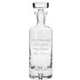 Personalised Arran Bubble Base Decanter 750ml, thumbnail 3 of 4