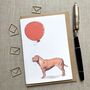 Personalised French Mastiff Birthday Card, thumbnail 1 of 4