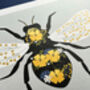 Floral Bee A4 Print, thumbnail 5 of 5