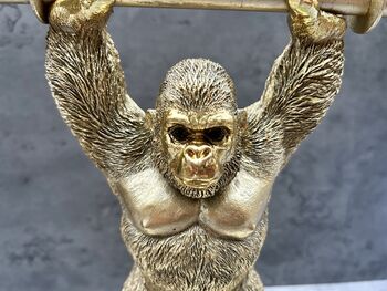 King Kong Monkey Toilet Roll Holder 40cm Bathroom Decor, 8 of 11