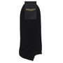 Classic Black And Mayfair Purple Men's Trainer Socks, thumbnail 2 of 5