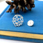 Sterling Silver Pine Cone Pin Brooch, thumbnail 7 of 10