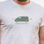 Personalised Men's Campervan T Shirt, thumbnail 1 of 6