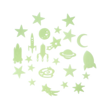 Little Tribe Glow In The Dark Stars Pack Of 30, 4 of 6