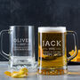 Personalised Beer Tankard Engraved Pint Glass, thumbnail 5 of 10
