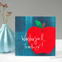 Wonderful Teacher Apple Card, thumbnail 1 of 8