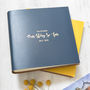 Personalised Square Leather Photo Album, thumbnail 1 of 8