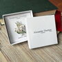 White Spider Lily Flower Brooch, thumbnail 5 of 6