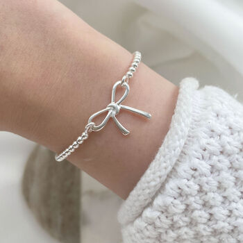 Bow Wedding Bracelet Tie The Knot, 2 of 4