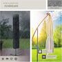 Garden Parasols Umbrella With LED Solar Rotatable 3x3m, thumbnail 3 of 10