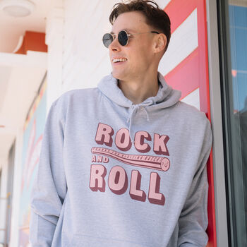 Rock And Roll Men's British Seaside Graphic Hoodie, 2 of 4
