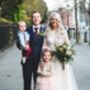 Coco In Blush/Apricot ~ Flower Girl Dress Or Party Dress, thumbnail 2 of 7