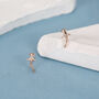 Sterling Silver Hammerhead Shark Stud Earrings, thumbnail 3 of 12