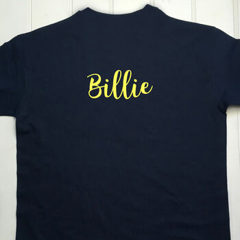 Personalised Girl's Ponytail T Shirt, 4 of 11