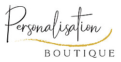 Personalisation Boutique White Logo