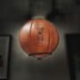 Leather Basketball And Wooden Stand, thumbnail 5 of 5