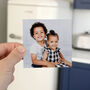 Father's Day Photo Magnet Card For Daddy, thumbnail 2 of 4