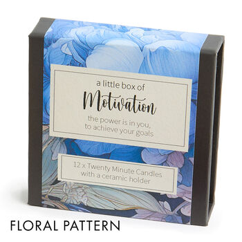 A Little Box Of Motivation Mini Candle Gift Set, 4 of 12