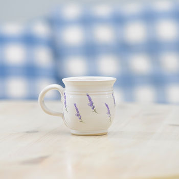 Handmade Lavender Espresso Cup, 2 of 3