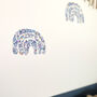 Liberty Fabric Rainbow Wall Stickers, thumbnail 6 of 8