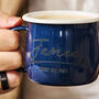Coloured Enamel Personalised Golf Mug, thumbnail 2 of 4