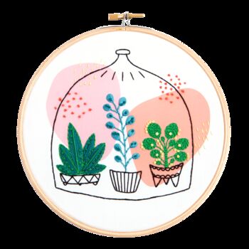 Glass Garden Embroidery Kit, 4 of 4
