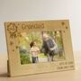 Personalised N.One 6x4 Landscape Wooden Photo Frame, thumbnail 3 of 5