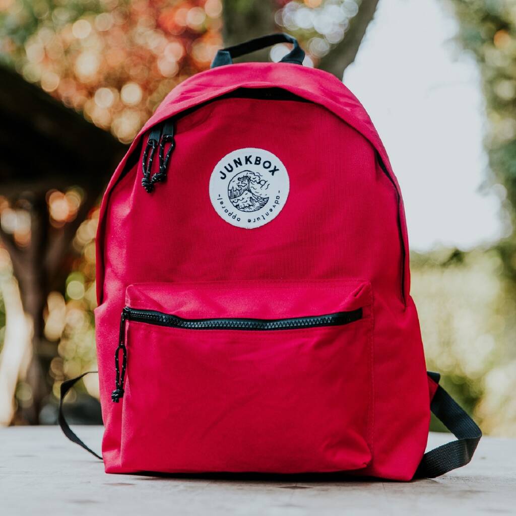 Recycled Classic Rucksack By Junkbox Apparel | notonthehighstreet.com