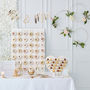 Gold Foil Heart Backdrop Bunting Decoration, thumbnail 3 of 3